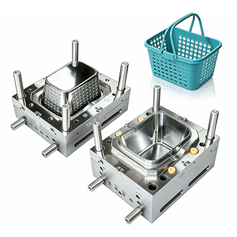 Molde de cesta de mano