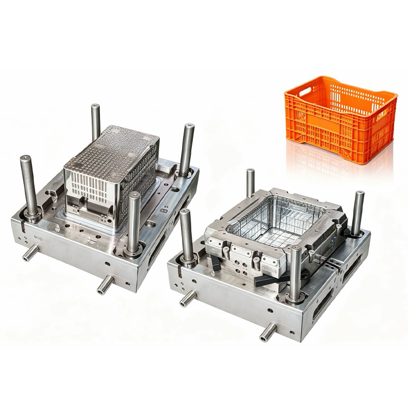 Molde de caja de logística