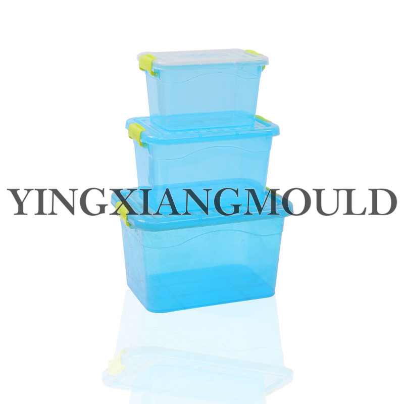 Caja de almacenamiento transparente