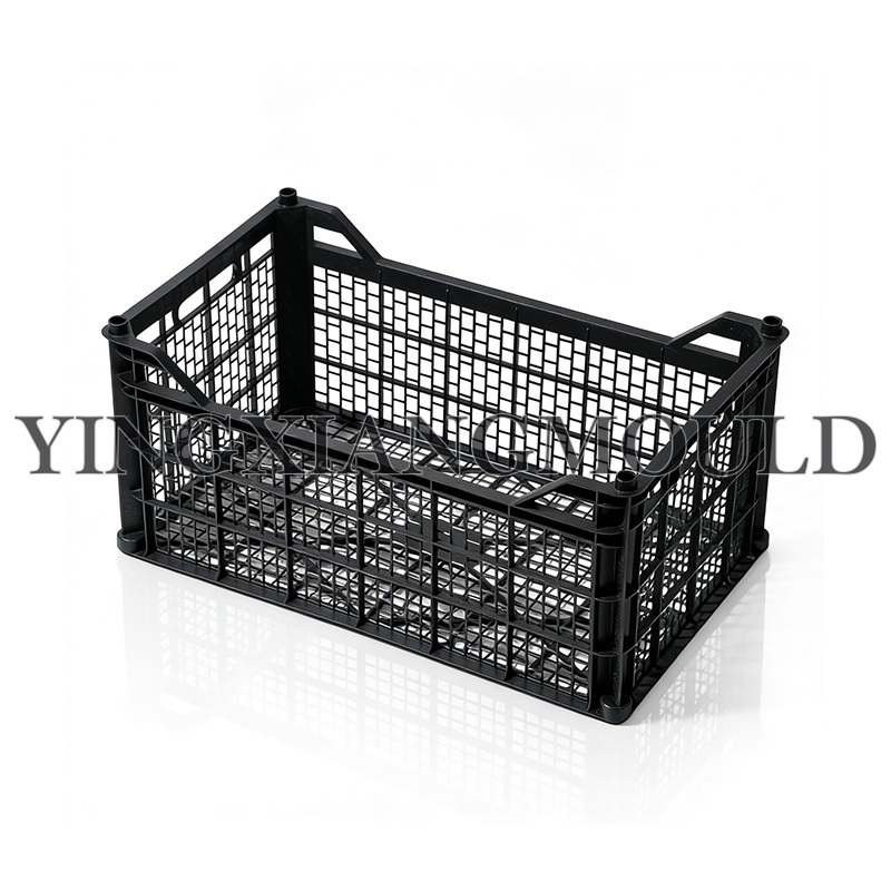 Cesta apilable para voltear frutas de varias formas Cesta apilable para voltear frutas de varias formas