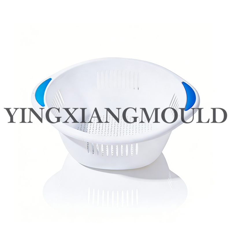 Cesta de drenaje antideslizante de doble mango