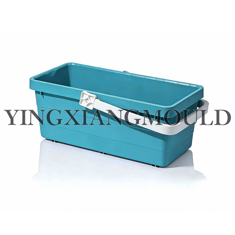 Cubo para fregona con mango único